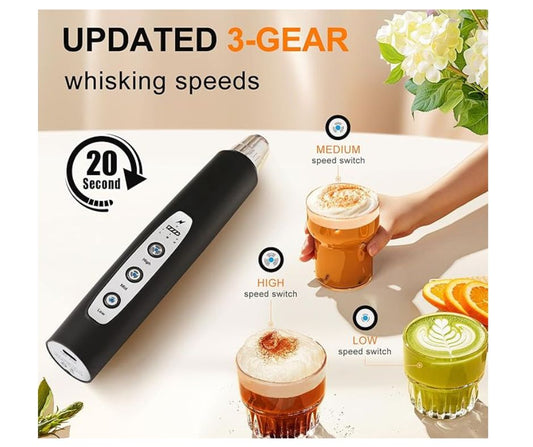 Espumador De Leche,Cafe, Recargable Usb