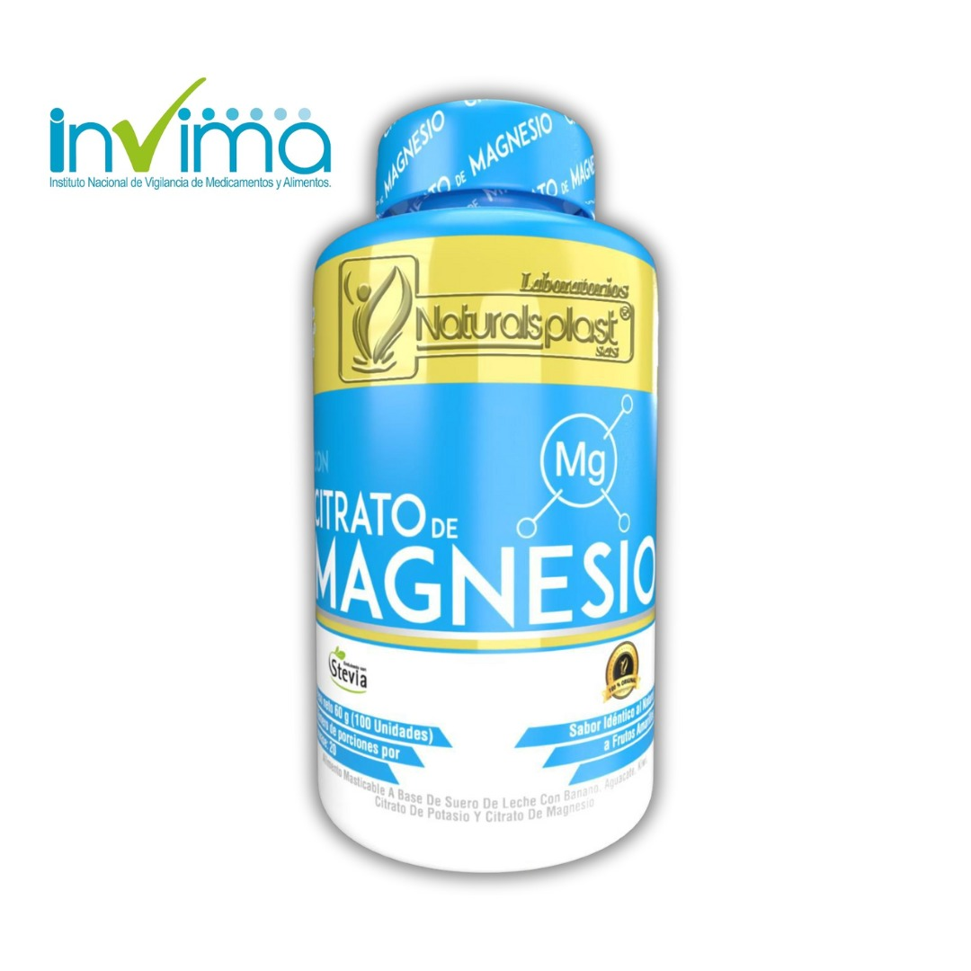 Citrato De Magnesio X100und Plast