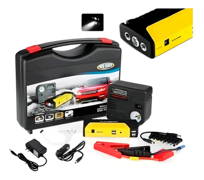Kit de autorescate vehiculo iniciador de  bateria carro y moto