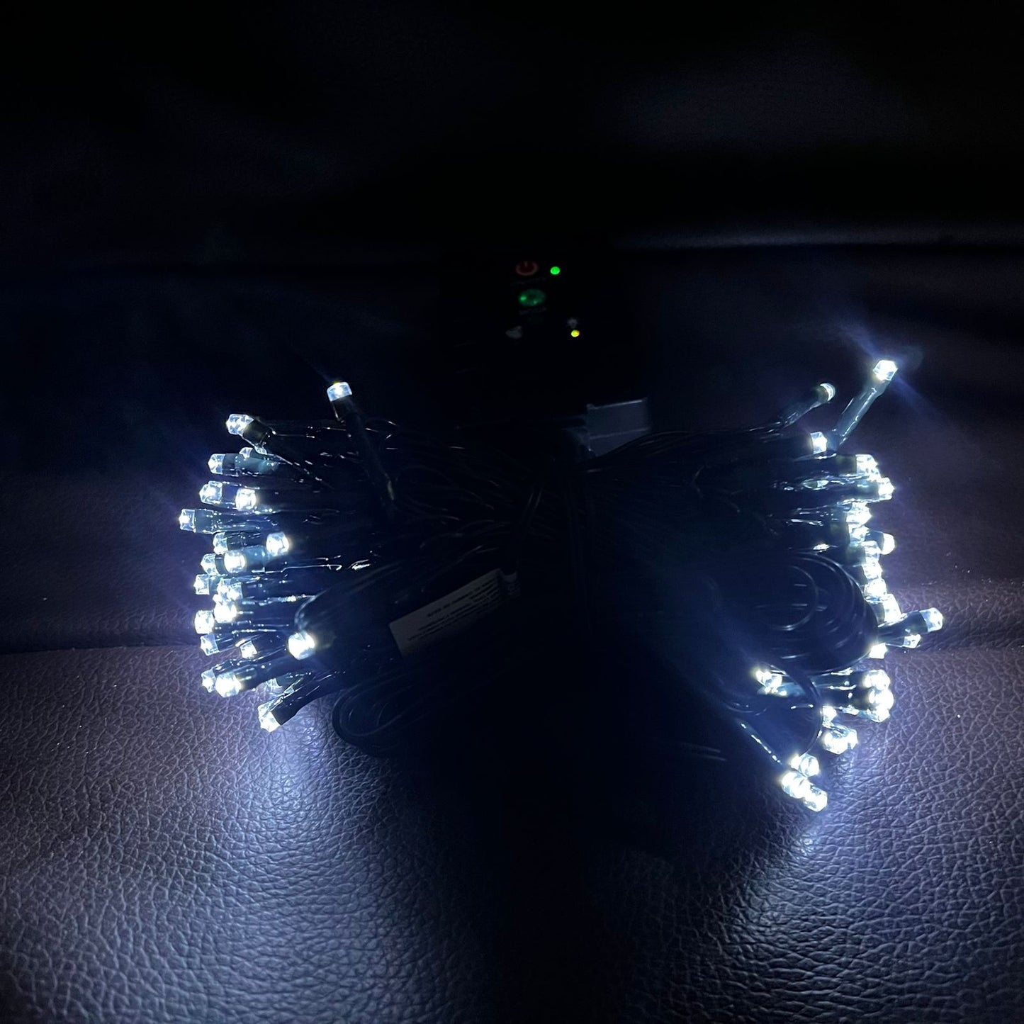 Luces Navidad Con Panel Solar Y Control