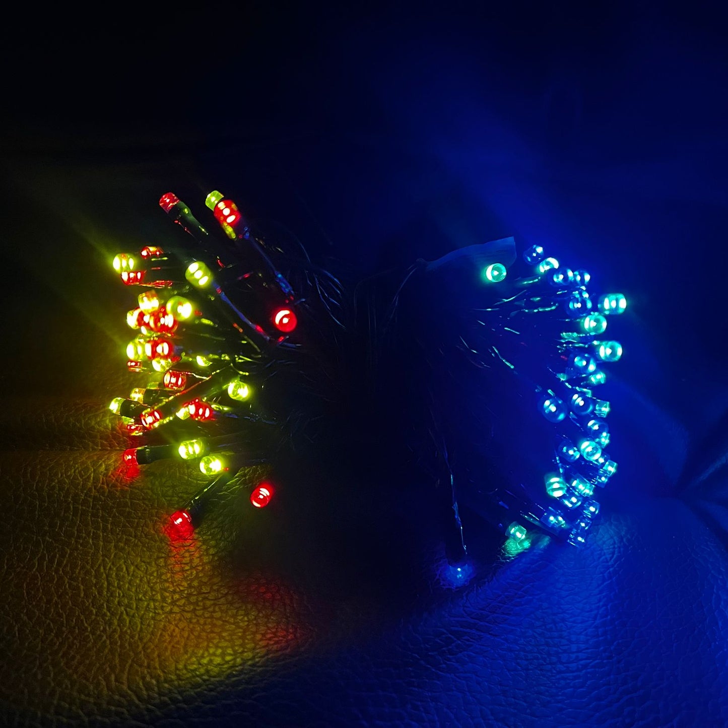 Luces Navidad Con Panel Solar Y Control