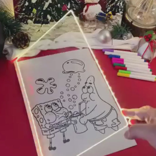 Tablero Led inteligente Transparente