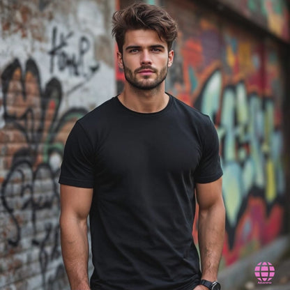 Camisetas Premiun X3 - COLORES: MARFIL, NEGRO Y ARENA