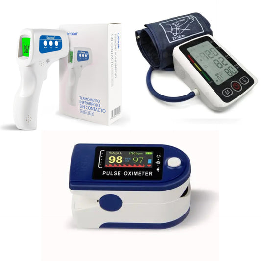 Kit Tensiometro Oximetrotermometro
